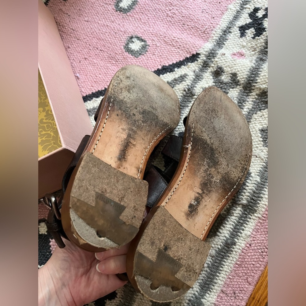 Miu Miu sandals 38.5 - Picture 6 of 8